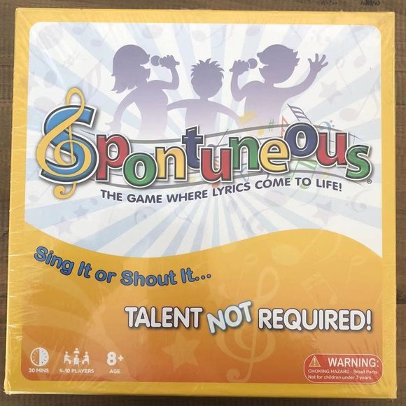 Spontuneous The Song Game Board Game - Picture 1 of 2